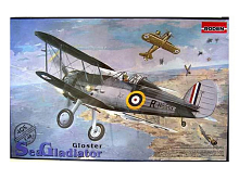 Сборная модель RODEN Самолёт GLOSTER SEA GLADIATOR, 148