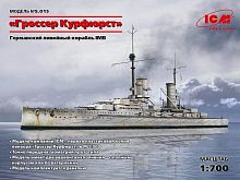 Сборная модель ICM "Маркграф", Германский линейный корабль І МВ, 1/700