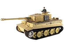 Радиоуправляемый танк Taigen 116 Tiger 1 Германия, поздняя версия 24G RTR песочный