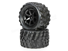 Колеса в сборе задние для моделей WLToys L969 2 шт