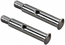 TRA3637 Ось колеса 2шт, Диаметр оси  5мм диаметр резьбы – 4мм длина резьбы – 9мм