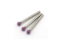 Насадка шлифовальная, оксид алюминия, шар, 6 мм, 3 штуп, блистер