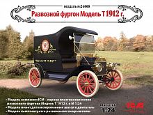 Сборная модель ICM Развозной фургон Модель Т 1912 г, 124