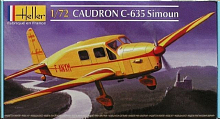 Сборная модель Самолёт  CAUDRON C635 SIMOUN 1/72, шт