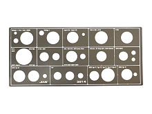 Трафарет окраски катков гусеничной техники вар2