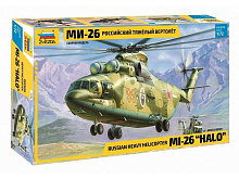 Сборная модель ZVEZDA Российский тяжелый вертолет Ми26, 172