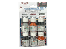 Набор АКАН красок Дорожная техника, 6х10 мл