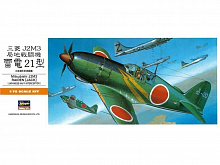 Сборная модель Hasegawa Самолет MITSUBISHI J2M3 RAIDEN JACK, 172