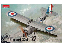 Сборная модель RODEN Самолёт Nieuport 27в, 132