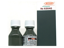 Эмаль АКАН акриловая А  14 Стальная  Серая выцветшая, 10 мл