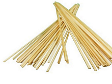 Деревянные рейки 1х2,5 мм, длина 300 мм, сосна, 50 шт