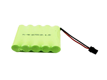 Аккумулятор WPL NiMh 700mAh, 6V для WPL без пропорц серво B14, B24, C14, C24, B16, B36