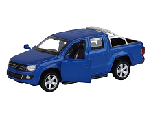 Машина АВТОПАНОРАМА Volkswagen Amarok, синий, 146, инерция, откр двери, вк 17,512,56,5 см