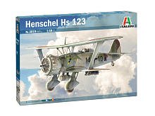 Сборная модель ITALERI 2819ИТ Самолет Henschel Hs 123, 148