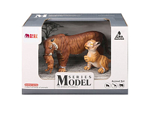 Набор фигурок животных MASAI MARA MM211106 серии Мир диких животных Семья тигров, 2 пр