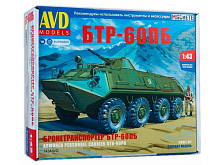 Сборная модель AVD БТР60ПБ, 143