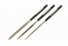 Набор надфилей с мелкой насечкой 3шт, шт