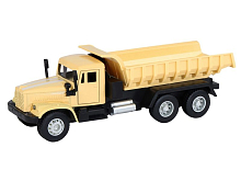 Машина АВТОПАНОРАМА Грузовик, хаки бежевый, 132, свет, звук, инерция, вк 24810 см