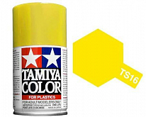 Краска Tamiya TS-16 Yellow (желтая ) глянцевая, баллончик 100 мл