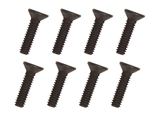 Винт с головкой под шестигранник, потайной М2х8мм, 8 шт