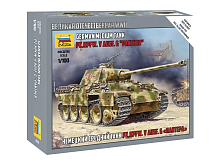 Сборная модель ZVEZDA Немецкий средний танк ТV A Пантера, 1100