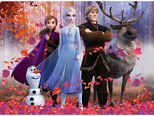 Пазл Ravensburger Холодное средце Магия леса 100 эл