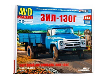 Сборная модель AVD Бортовой автомобиль ЗИЛ130Г
