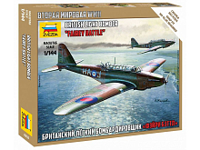 Сборная модель ZVEZDA Британский лёгкий бомбардировщик Бэтл, 1144