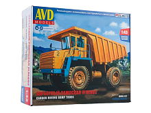 Сборная модель AVD Карьерный самосвал БЕЛАЗ75473, 143