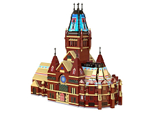 Конструктор CaDA Мемориальный зал Гарвардского университета 1411 деталей