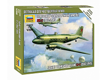 Сборная модель ZVEZDA Советский самолет Ли2, 1200