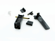 Набор запасных частей для катера Feilun FT010 хвостовой руль, кронштейн, транцевые плиты, крепеж