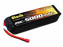 Аккумулятор Black Magic Li-Po 5000mAh 22,2V 25C