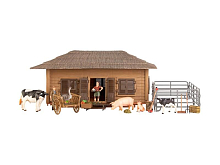 Набор фигурок животных MASAI MARA ММ205067 серии На ферме Ферма игрушка 21 предмет