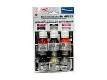 Набор АКАН акриловых красок Дополнительный набор для автомобилей, 6х10 мл