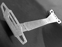 Стальное усиление шасси для REMO HOBBY Mmax 110