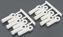 RPM Rod Ends Long White 110 Traxxas Nitro Slash