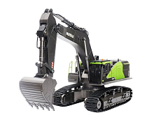 Радиоуправляемый экскаватор HUI NA TOYS 24G 22CH 114, зеленый RTR