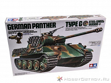 Сборная модель Танк PANTHER G steel wheel version 135