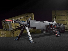 Конструктор RCM пулемет M249 1408 деталей