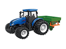 РУ фермерский трактор Korody с поливалкой, мет кузов, широкие колеса 124 24G 6CH RTR
