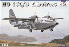Сборная модель  HU-16C/D Альбатрос самолет-амфибия ВВС США Amodel