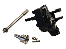 Правый передний портальный мост в сборе для автомоделей MJX H12YH12Y