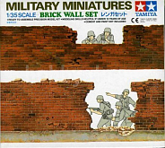 Сборная модель Набор фрагментов кирпичных стен, 135