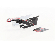 Кузов багги для автомоделей Himoto E18DB, E18DBL черный