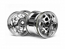 Диски 110 CLASSIC KING CHROME 56x51mm 2шт  HPI3062 