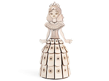 Деревянный конструктор Lemmo Принцесса, 79 деталей