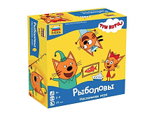 Настольная игра ZVEZDA Три кота Рыболовы, детская