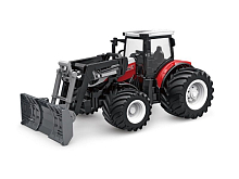 РУ фермерский трактор Korody с отвалом, широкие колеса 124 24G 6CH RTR