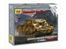 Сборная модель ZVEZDA Немецкая САУ Sturmpanzer IV, 1100